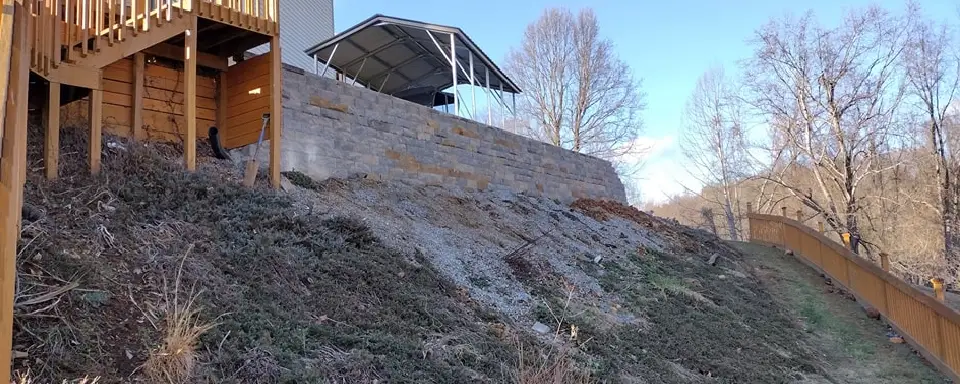 Fixed Retaining Wall